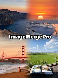 preview effect  2x2 grid image with blur